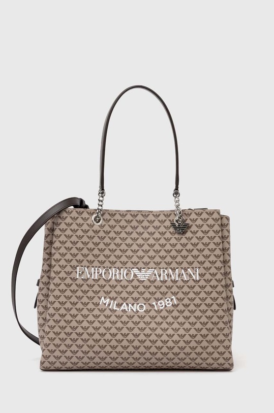Emporio Armani torebka nie mieści A4 beżowy Y3D158.YWS0E