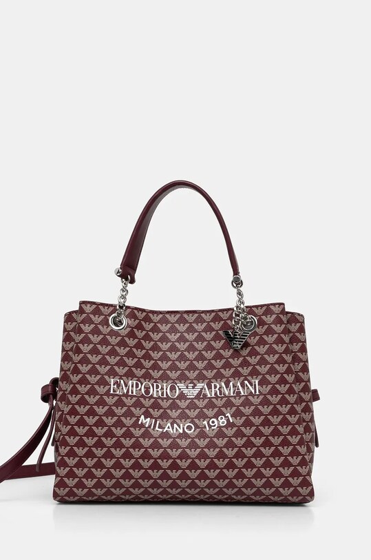 Сумочка Emporio Armani не вміщує А4 бордо Y3D159.YWS0E