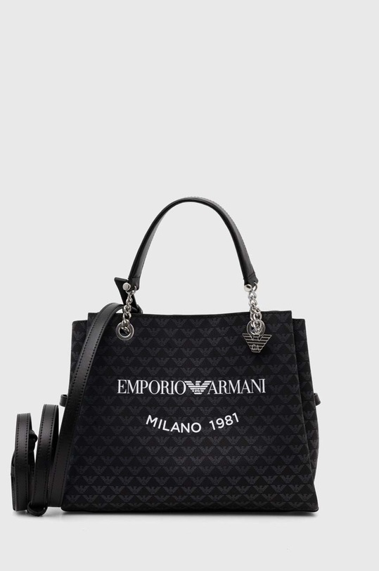 Emporio Armani torebka nie mieści A4 czarny Y3D159.YWS0E