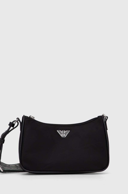 Kabelka Emporio Armani jednofarebný čierna Y3H293.YWS1E