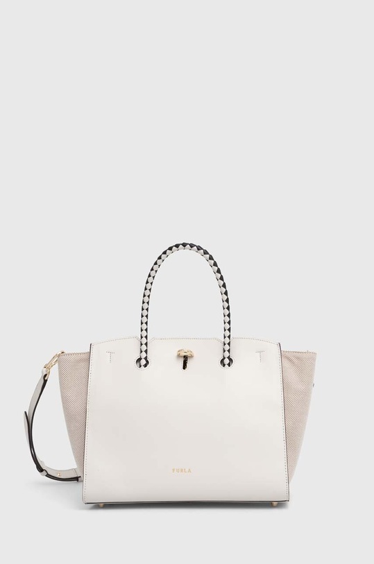 Furla torebka skóra licowa szary WB00811.BX2601.1981S