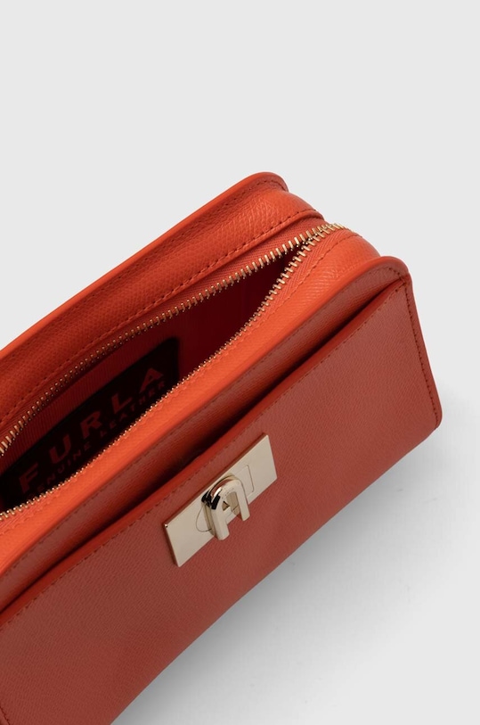 Furla torebka skórzana pomarańczowy WB01083.ARE000.VIT00