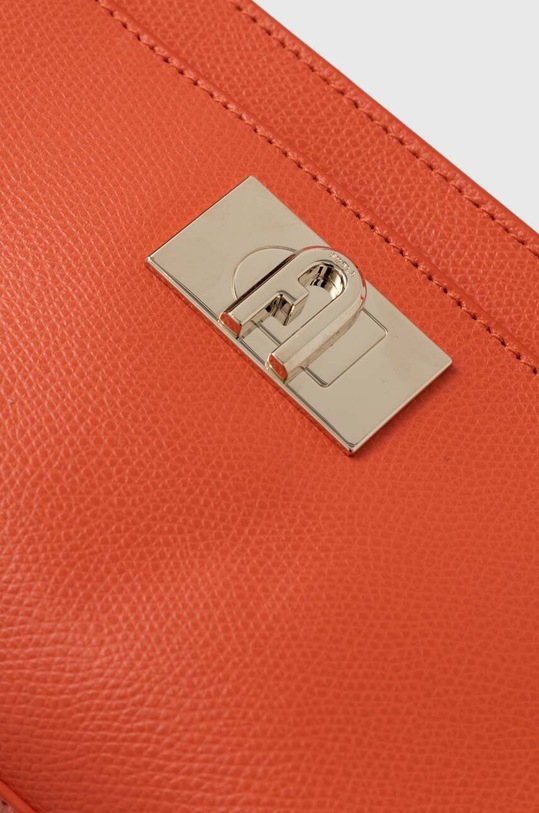 Furla torebka skórzana WB01083.ARE000.VIT00 pomarańczowy