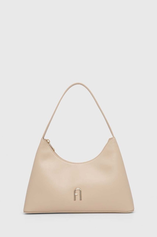 Furla torebka skórzana skóra licowa beżowy WB00782.AX0733.0378S