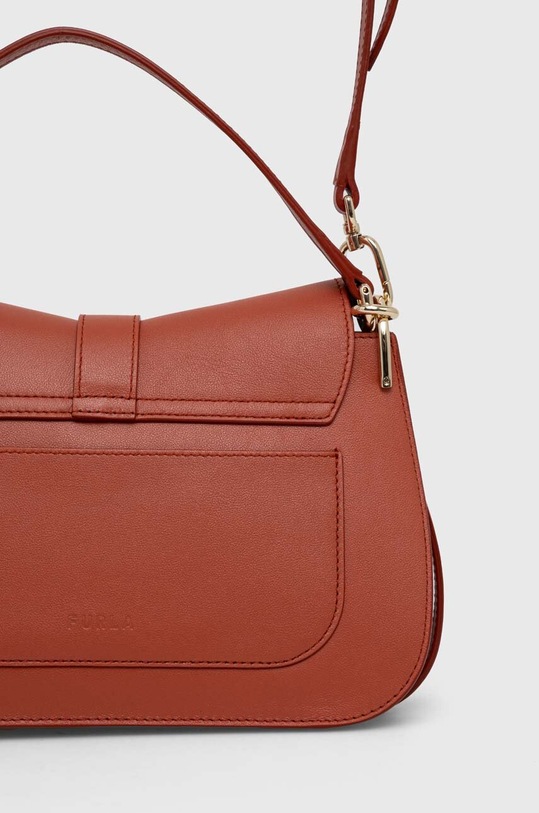 Αξεσουάρ Δερμάτινη τσάντα Furla WB00996.BX2045.CL000 πορτοκαλί