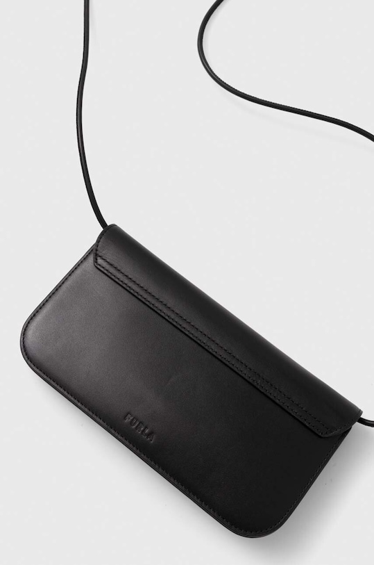 Akcesoria Furla kopertówka skórzana WE00561.AX0733.O6000 czarny