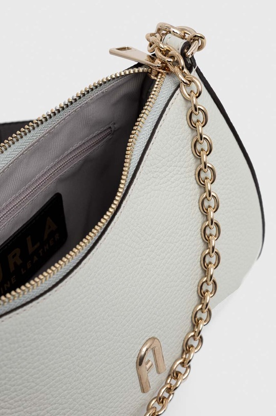 Kožená kabelka Furla zelená WB00903.BX2972.2821S