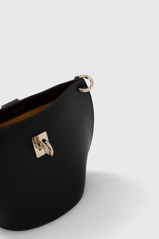 Kožená kabelka Furla WB00913.AX0733.O6000 černá