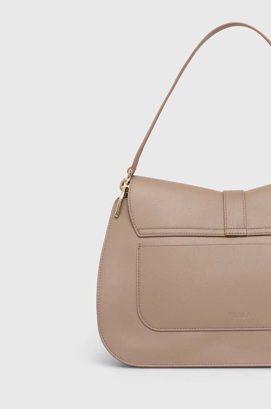 Furla torebka skórzana WB01040.BX2045.1257S beżowy SS24