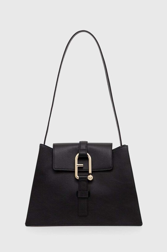 Furla poseta de piele uni negru WB01274.BX2045.O6000