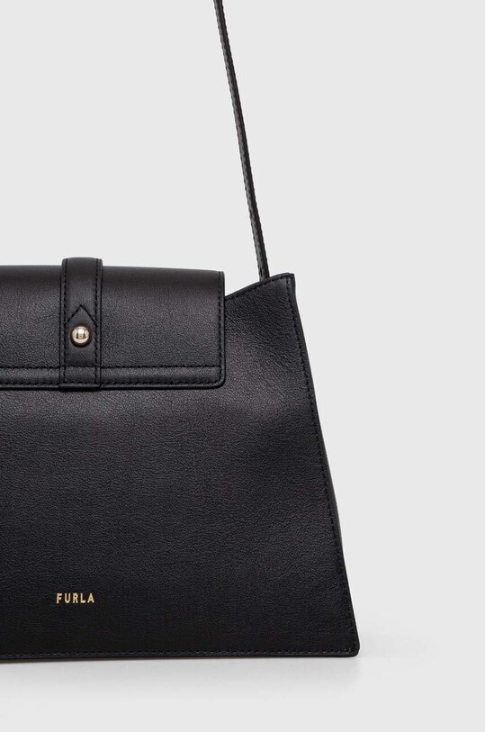 Akcesoria Furla torebka skórzana WB01274.BX2045.O6000 czarny