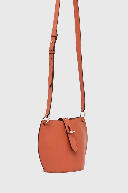 Furla torebka skórzana WB00913.AX0733.CL000 pomarańczowy SS24