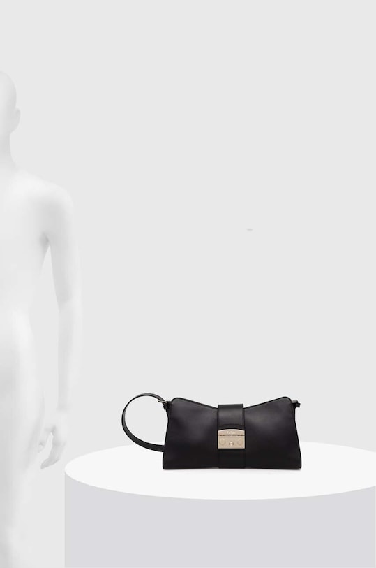 Kožená kabelka Furla WB01111.AX0733.O6000 čierna