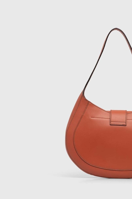 Akcesoria Furla torebka skórzana WB01230.BX0053.CL000 pomarańczowy