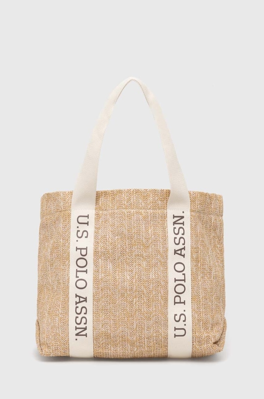 Пляжная сумка U.S. Polo Assn. вмещает А4 бежевый BEUA76464WPP.517