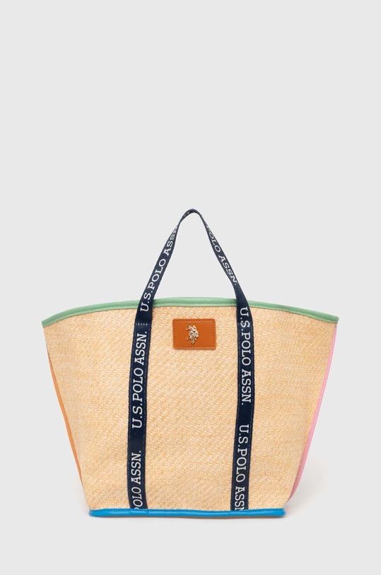 U.S. Polo Assn. torba plażowa mieści A4 beżowy BEUA76468WP6.517