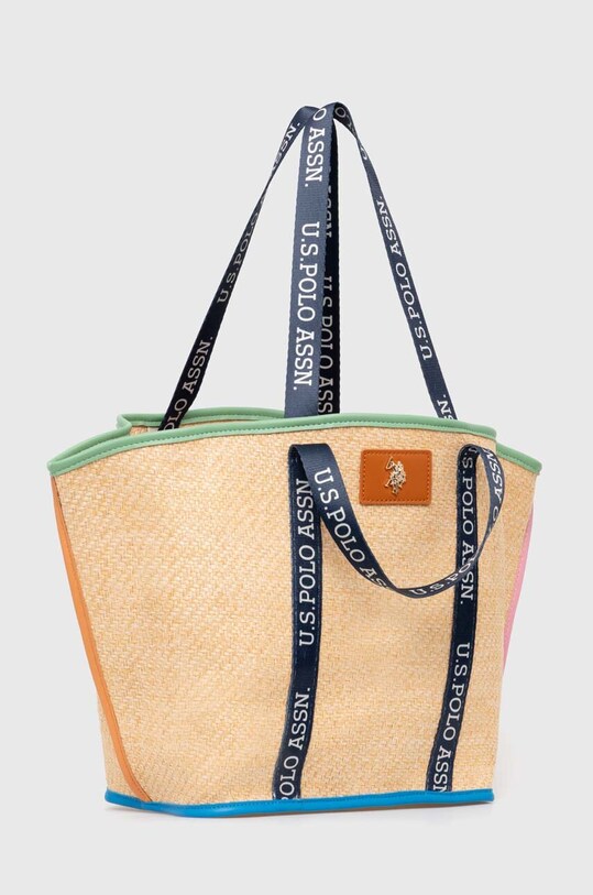 U.S. Polo Assn. torba plażowa BEUA76468WP6.517 beżowy SS24