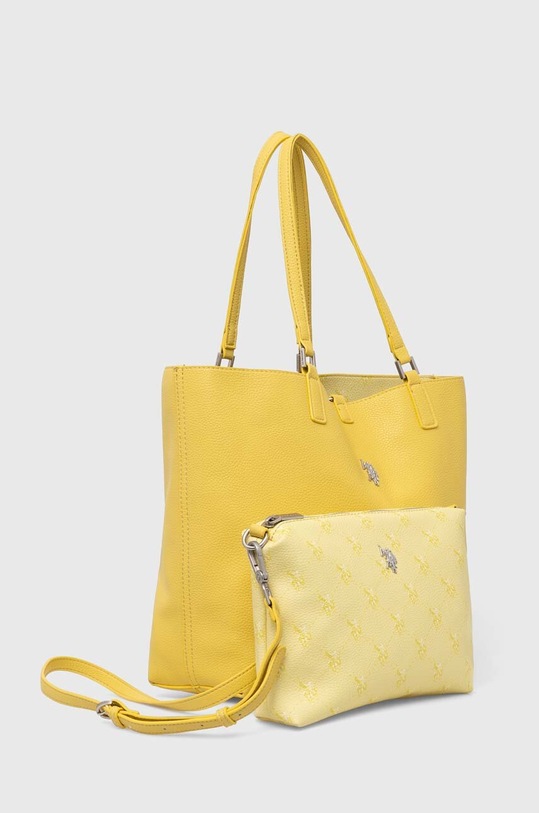 Doplňky Oboustranná kabelka U.S. Polo Assn. BIUM16294WVP.307 žlutá