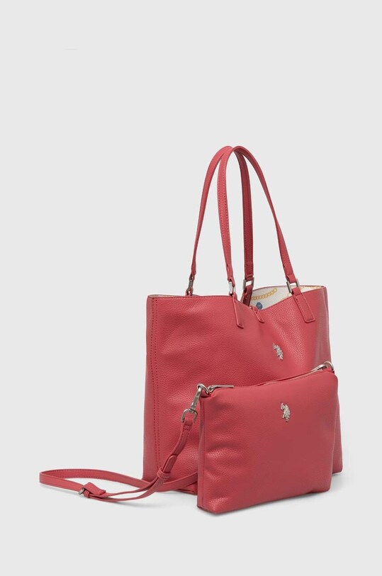 Doplňky Oboustranná kabelka U.S. Polo Assn. BIURR6296WVP.993 červená