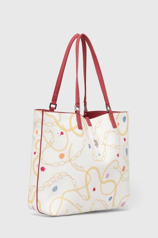 Oboustranná kabelka U.S. Polo Assn. červená BIURR6296WVP.993