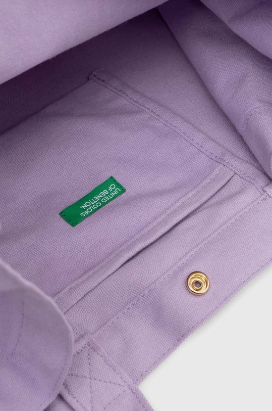 Kabelka United Colors of Benetton 6G0Q1Y01E fialová