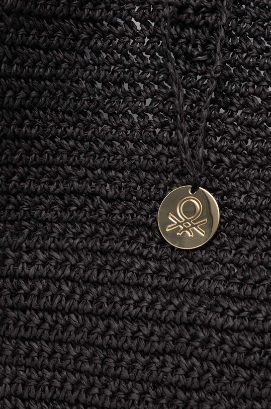 Τσάντα United Colors of Benetton 6GCV1Y01B μαύρο