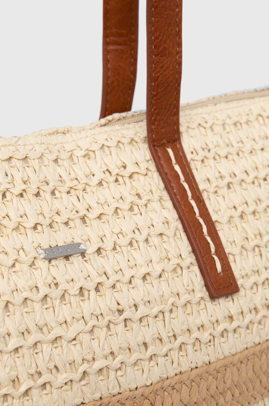Roxy geanta de plaja In the Tropics bej ERJBT03373