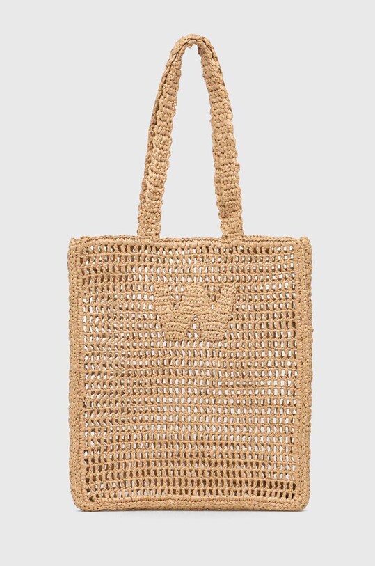 Torba Weekend Max Mara bez remena bež 2415511195600