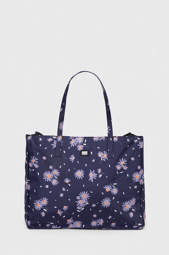 Τσάντα United Colors of Benetton υφασμάτινο μωβ 6RIPDY043
