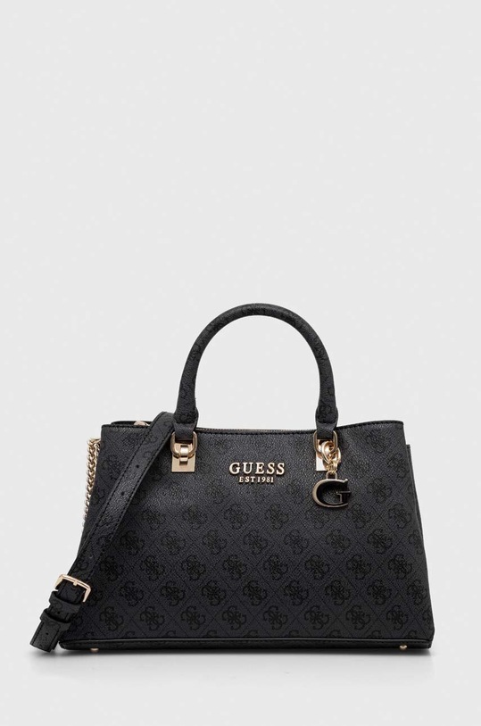 Τσάντα Guess απομίμηση λείου δέρματος γκρί HWSG93.15060