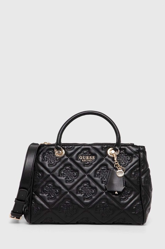 Torba Guess bez uzorka crna HWQM92.29060