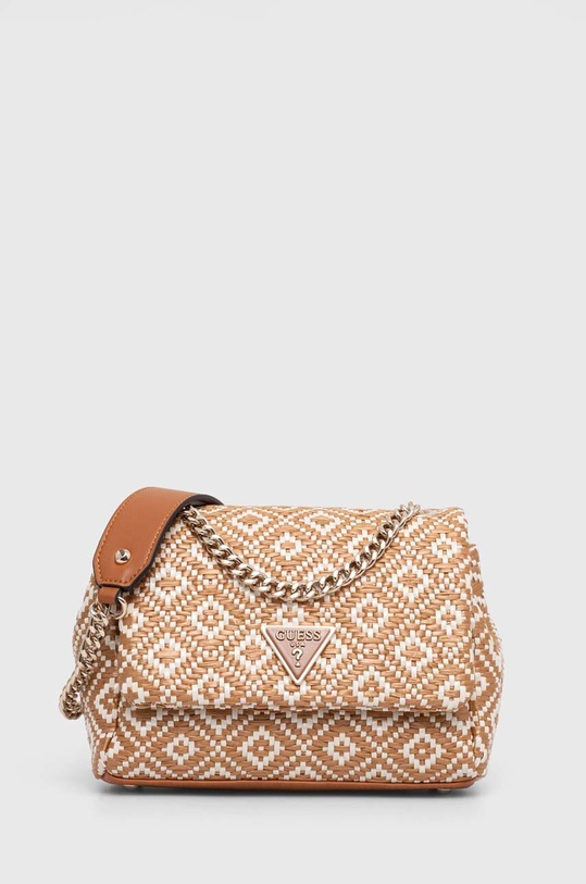 Guess torebka RIANEE nie mieści A4 beżowy HWWR92.28210