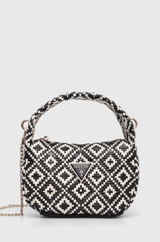 Kabelka Guess RIANEE vzorovaný černá HWWR92.28730