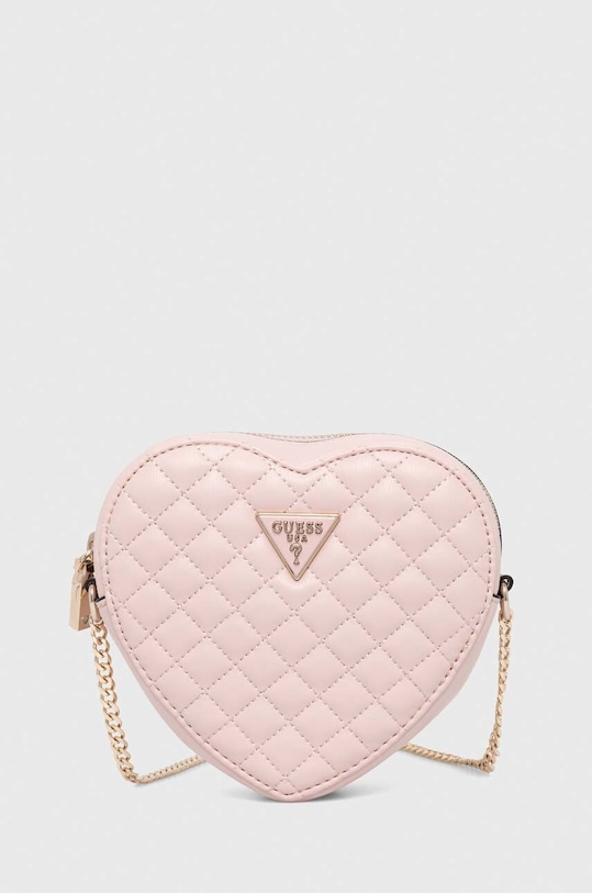 Torba Guess bez uzorka roza HWQG92.36770