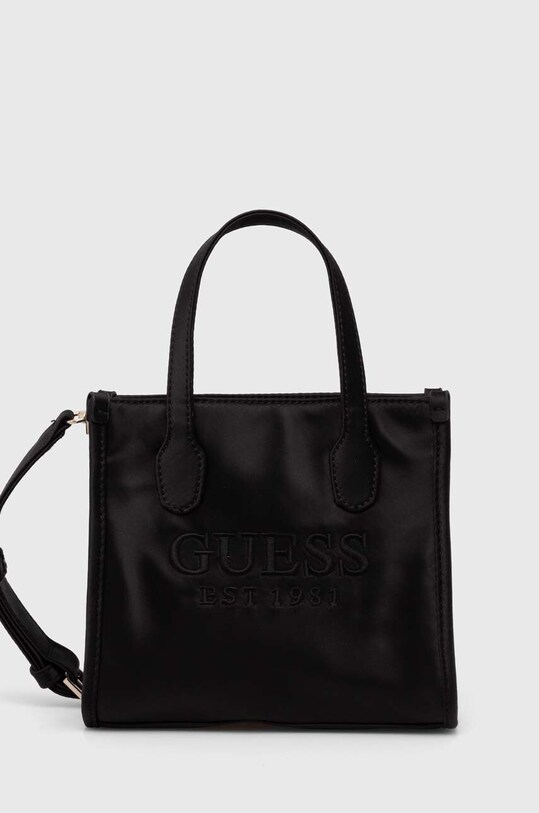 Guess torebka SILVANA tekstylny czarny HWST86.65770