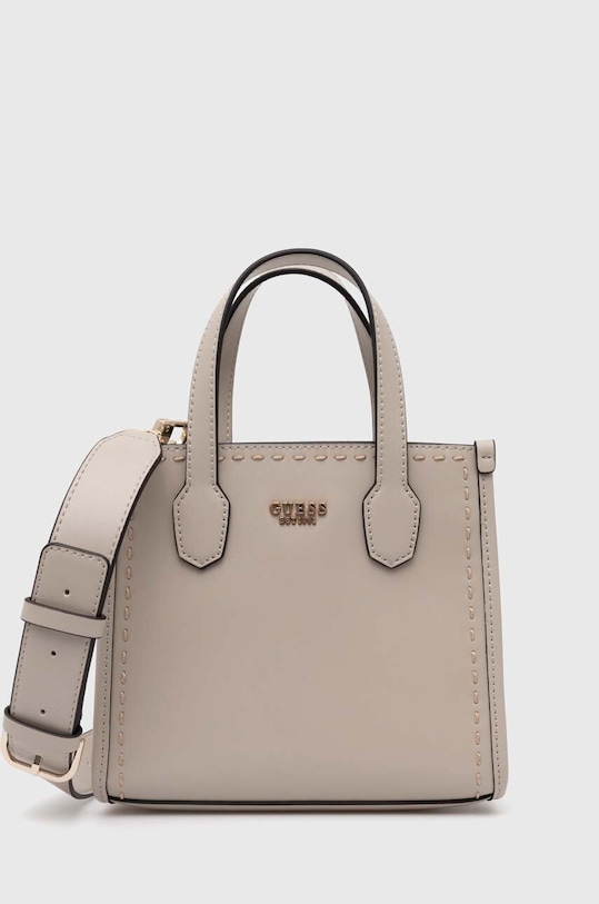 Guess torebka SILVANA nie mieści A4 szary HWVC86.65770