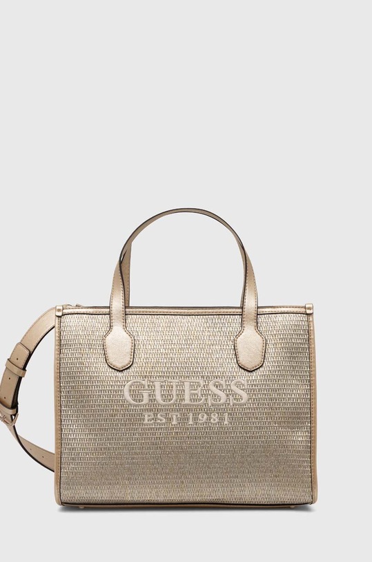 Guess torebka SILVANA aplikacja złoty HWWG86.65220