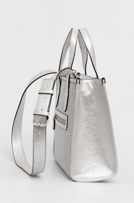 Guess torebka SILVANA HWWY86.65220 srebrny SS24