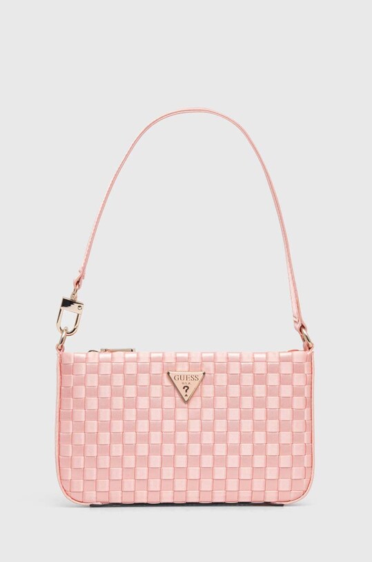 Τσάντα Guess υφασμάτινο ροζ HWWG93.10720