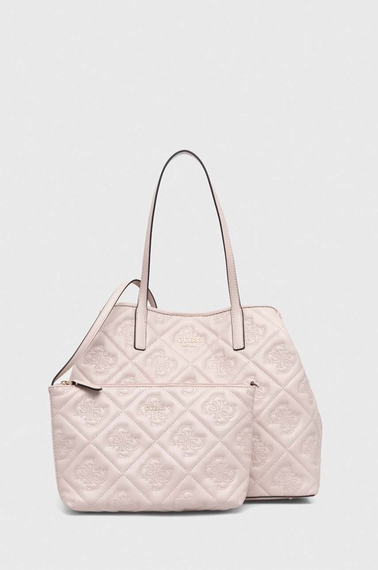 Guess torebka VIKKY mieści A4 różowy HWQM93.18290
