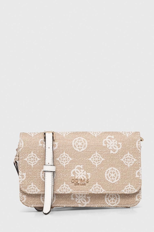 Guess torebka LORALEE nie mieści A4 beżowy HWJG92.26790