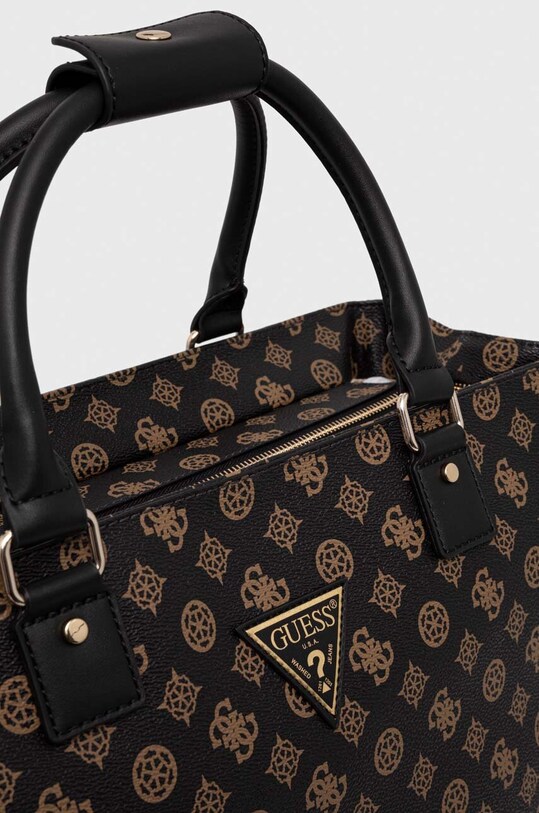 Τσάντα Guess καφέ TWP745.24150