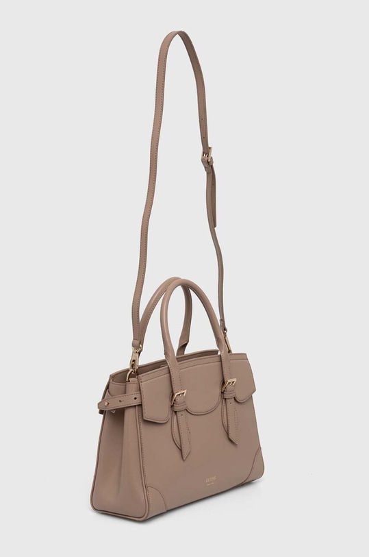 Kožená kabelka Guess DIANA HWDIAA.L4176 béžová SS24