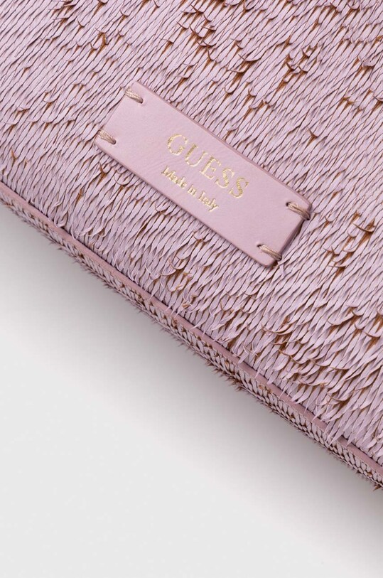 Шкіряна сумочка Guess IRIS фіолетовий HWALLA.L3280