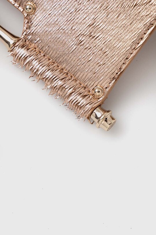 Kožená kabelka Guess IRIS zlatá HWALLA.L3280