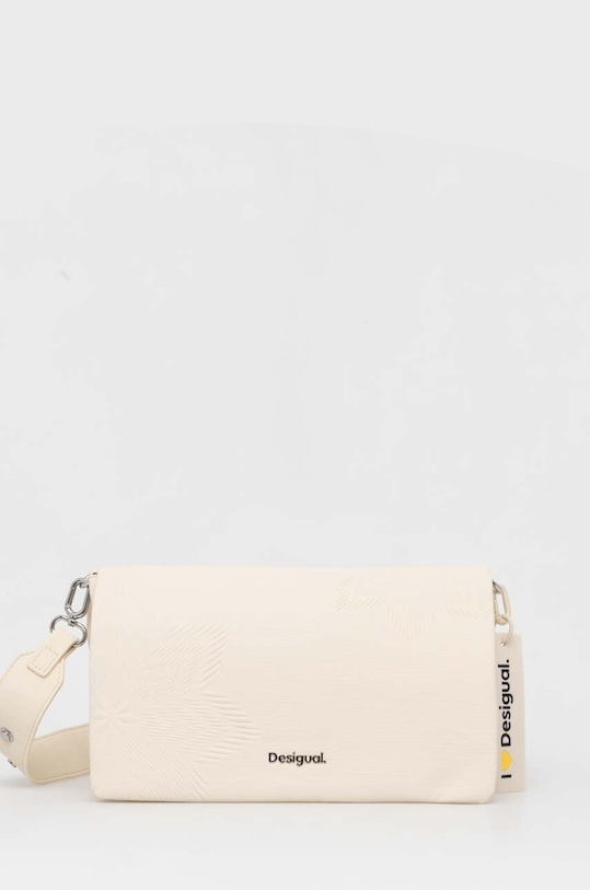 Τσάντα Desigual AQUILES DORTMUND FLAP συνθετικό μπεζ 24SAXP84