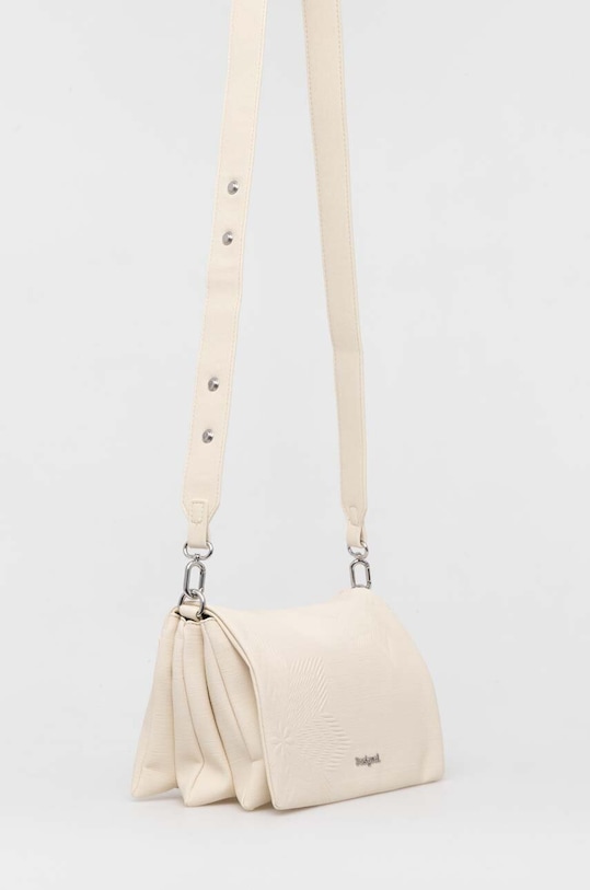 Τσάντα Desigual AQUILES DORTMUND FLAP 24SAXP84 μπεζ SS24