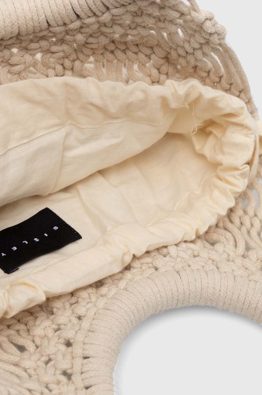 Sisley geanta de bumbac 6GKDWY041 bej