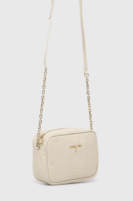 Δερμάτινη τσάντα Patrizia Pepe 2B0071.L107 μπεζ AA00