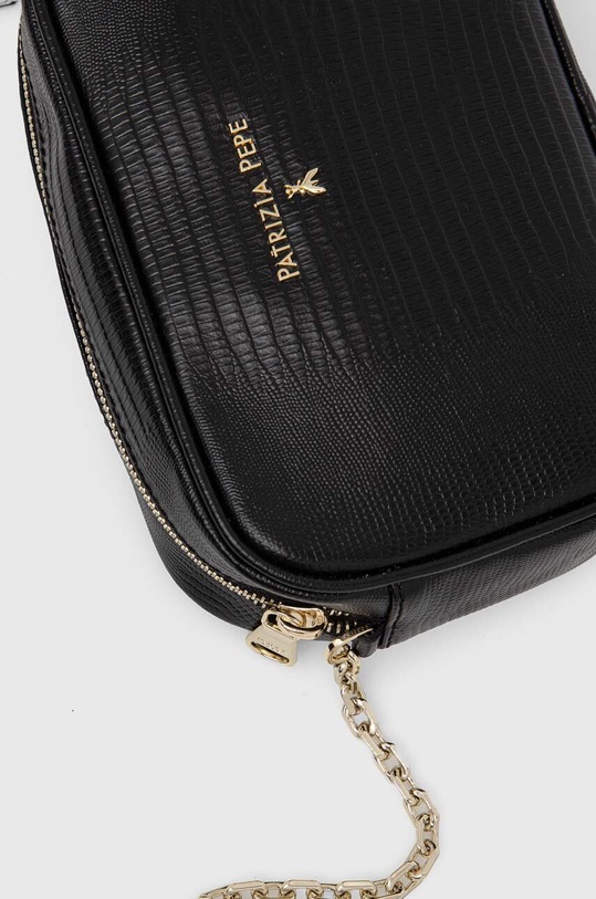 Patrizia Pepe torebka skórzana czarny 2B0071.L107